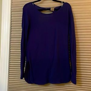 Open Back, Light Knit Sweater